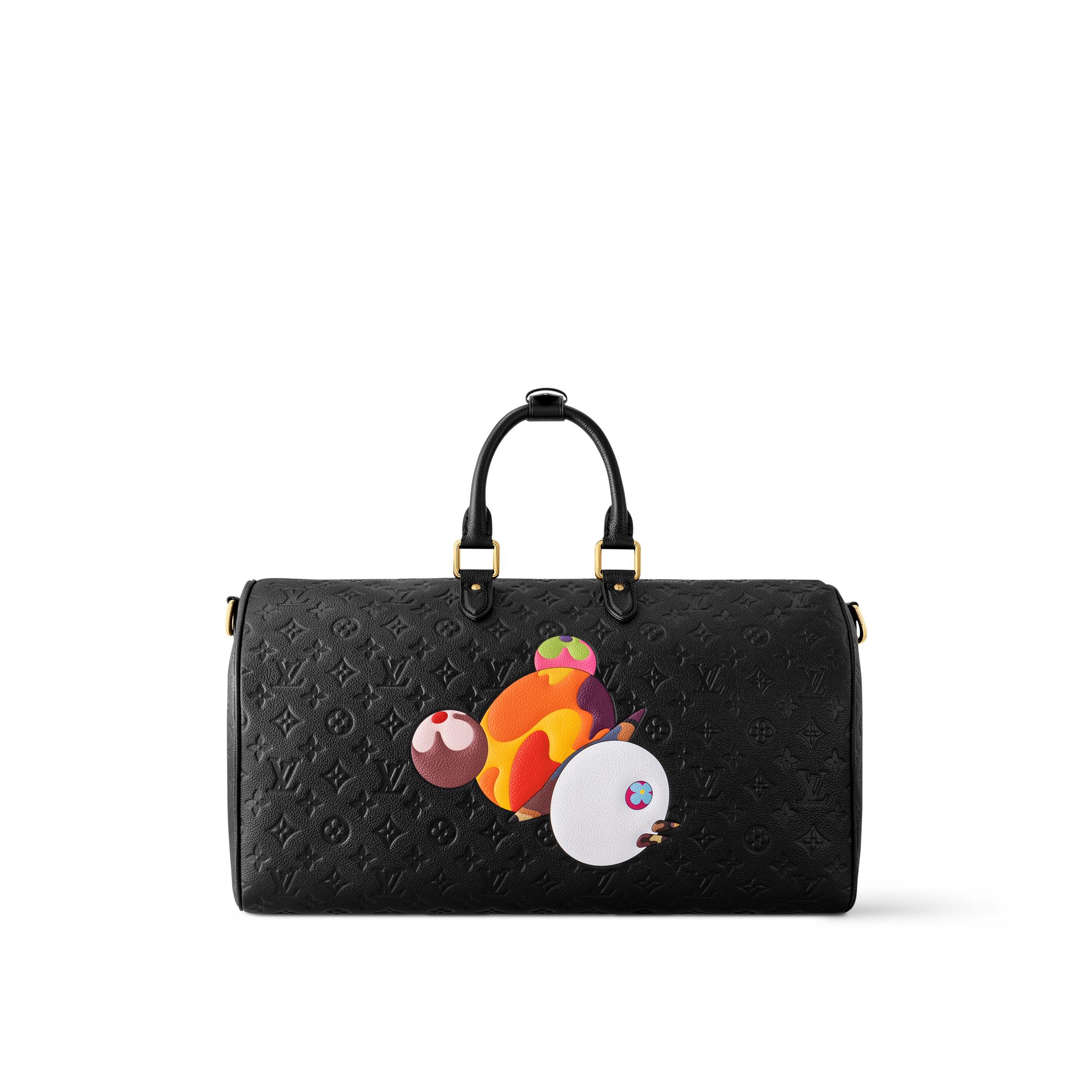 LV x TM Keepall Bandoulière 45 Monogram Empreinte Leather in Men