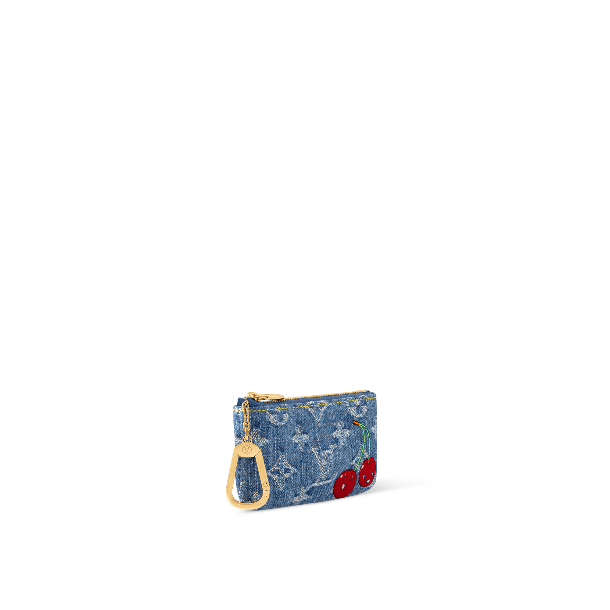 LV x TM Key Pouch Monogram Denim in Women