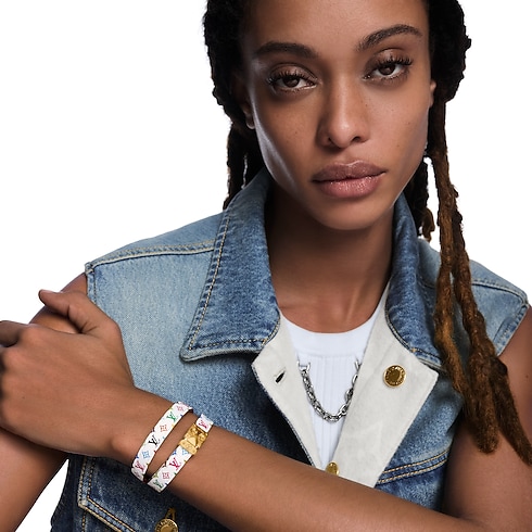 LV x TM LV Signature Bracelet Other Leathers in Women's Fashion Jewelry All Fashion Jewelry collections by Louis Vuitton (Product zoom)