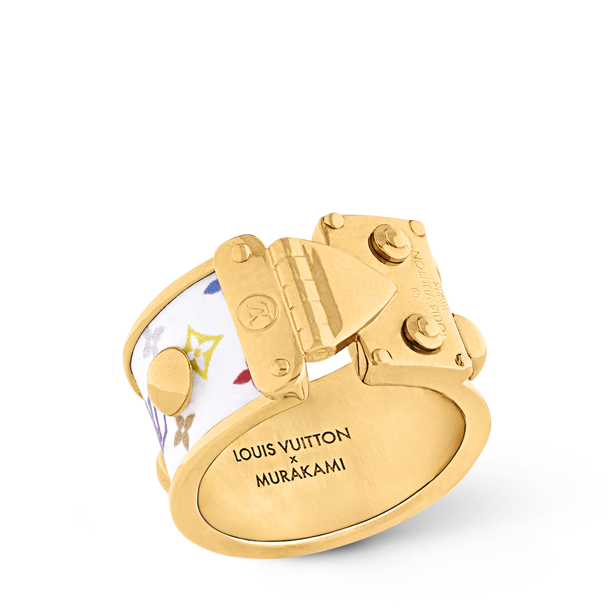 LV x TM LV Signature S-Lock Ring S00 in Women