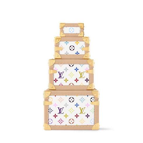 LV x TM Malle Pyramide Other Monogram Canvas in Trunks, Travel and Home's Trunks and Boxes Boxes collections by Louis Vuitton (Product zoom)