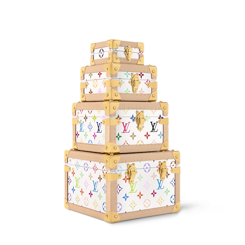 LV x TM Malle Pyramide Other Monogram Canvas in Trunks, Travel and Home's Trunks and Boxes Boxes collections by Louis Vuitton (Product zoom)