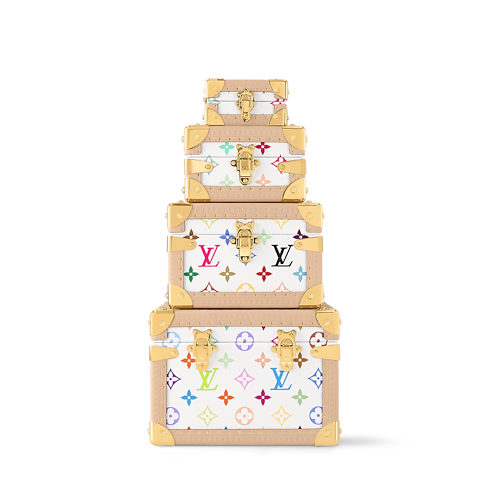 LV x TM Malle Pyramide Other Monogram Canvas in Trunks, Travel and Home's Trunks and Boxes Boxes collections by Louis Vuitton (Product zoom)