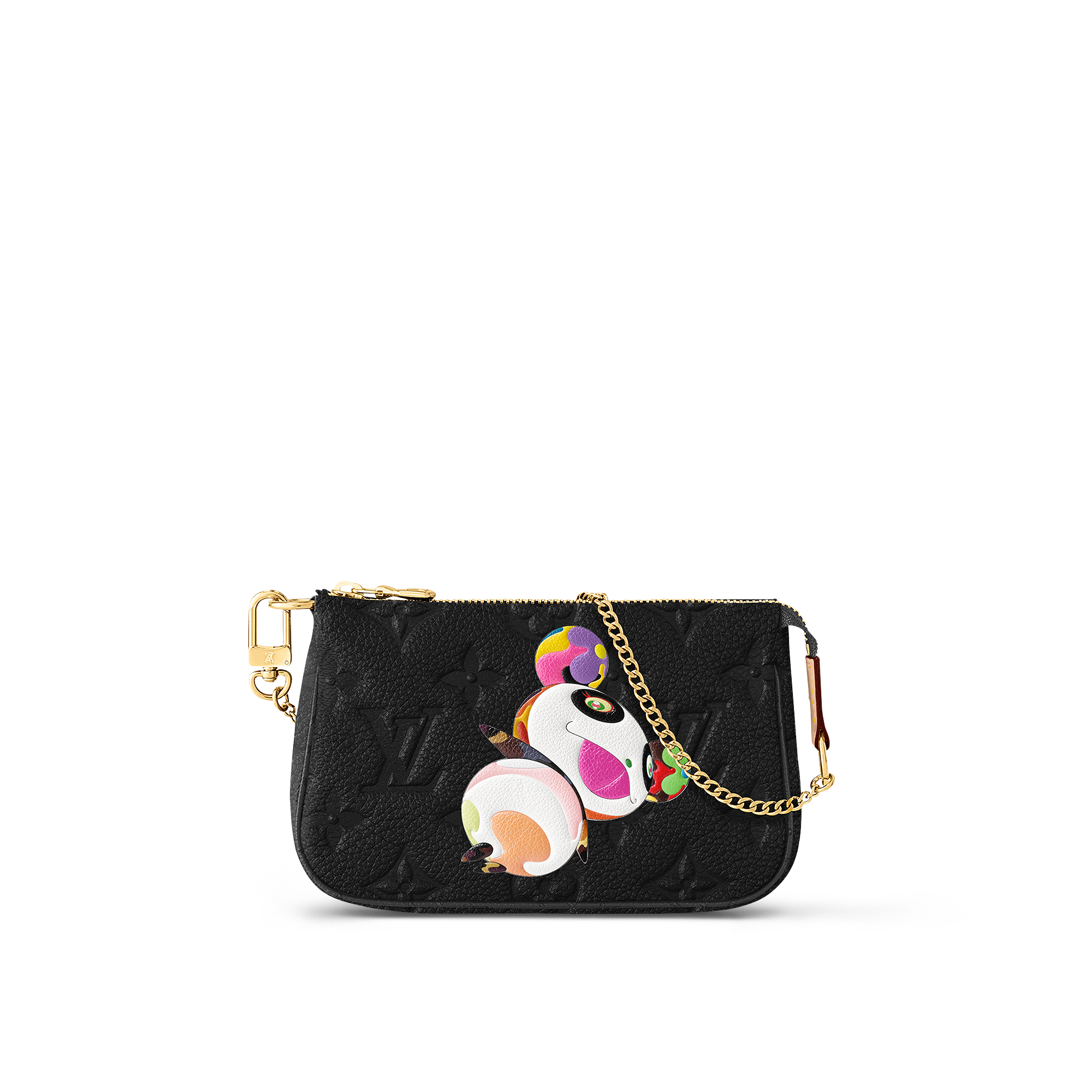 LV x TM Mini Pochette Accessoires Monogram Empreinte Leather in Women