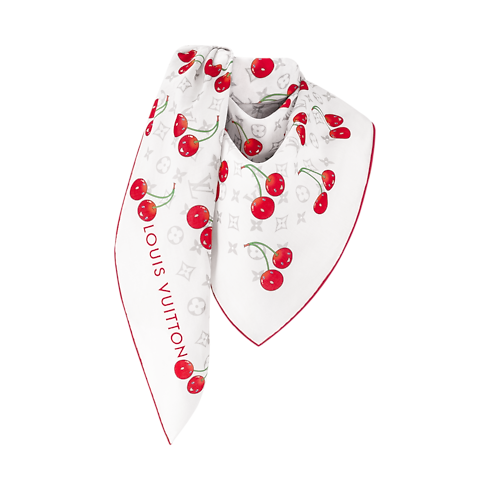 LV x TM Monogram Cerise Shawl S00 in Women's Accessories Shawls and Stoles collections by Louis Vuitton (Product zoom)