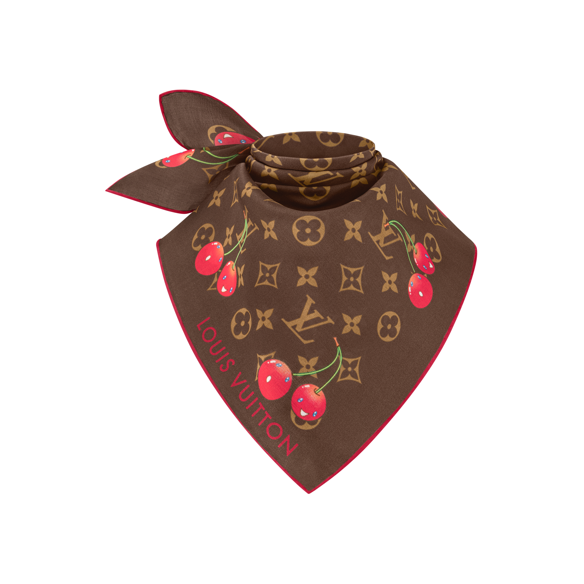 LV x TM Monogram Cerise Square 55 S00 in Women