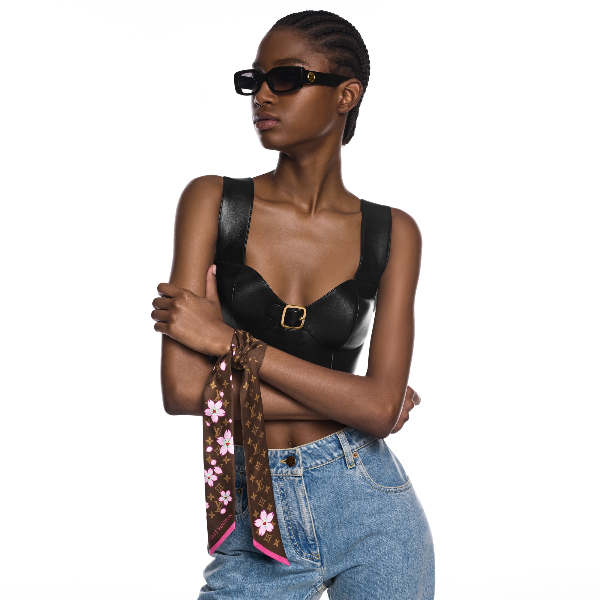 LV x TM Monogram Cherry Blossom Bandeau BB S00 - Accessories
