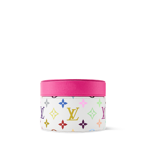 LV x TM Monogram Multicolor Martha Round Box PM S00 in Trunks, Travel and Home's Sport and Games } collections by Louis Vuitton (Product zoom)