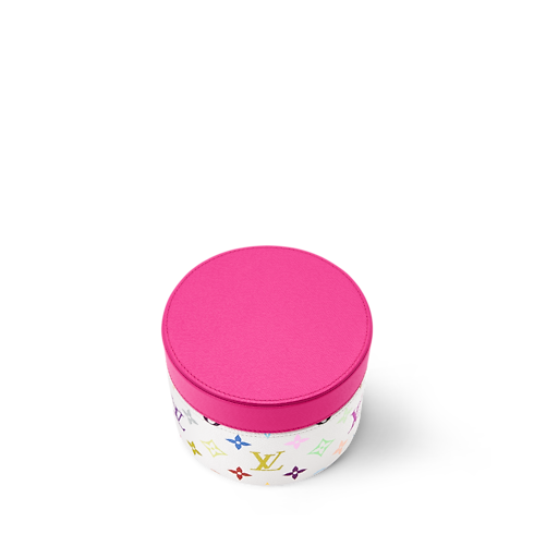 LV x TM Monogram Multicolor Martha Round Box PM S00 in Trunks, Travel and Home's Sport and Games } collections by Louis Vuitton (Product zoom)