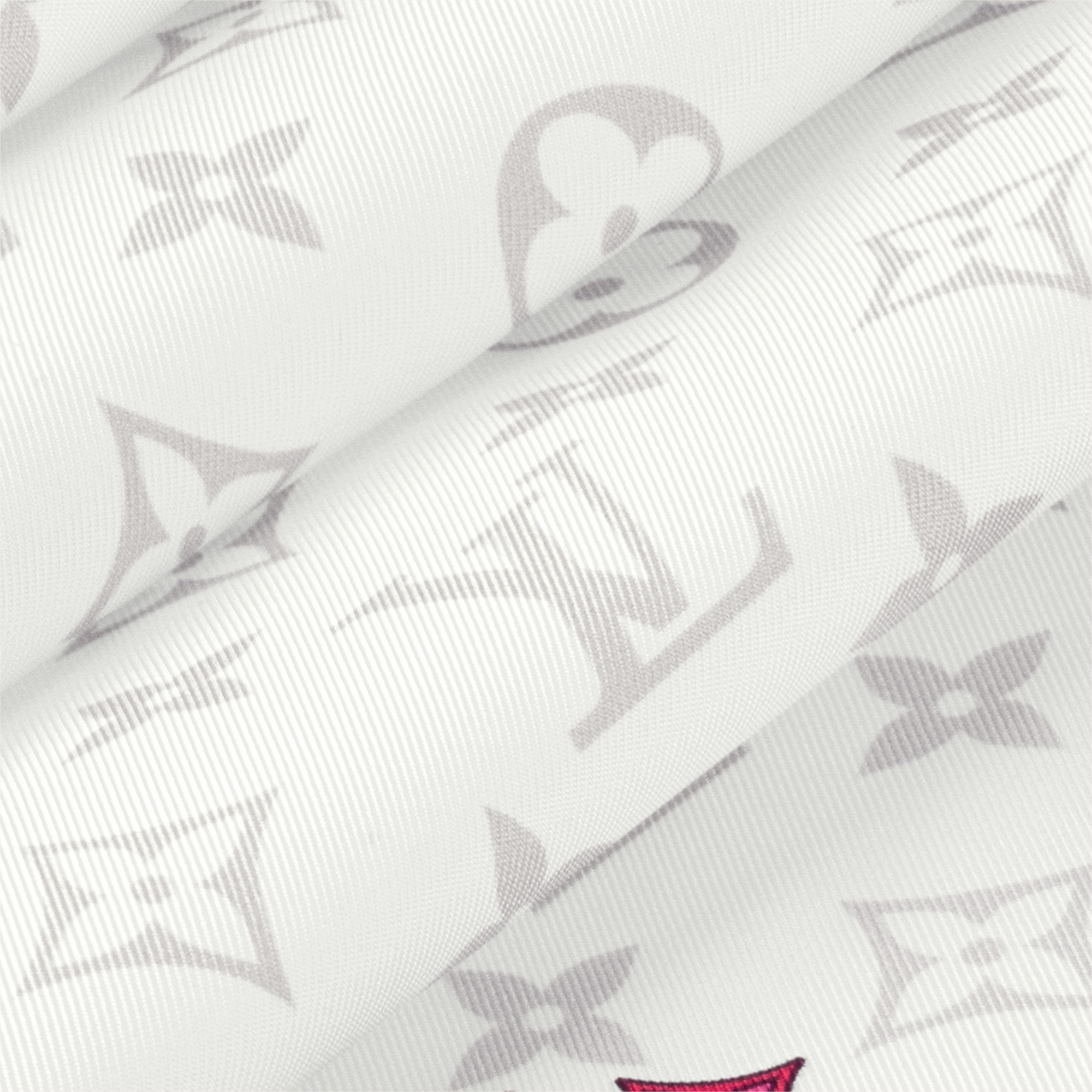 LV x TM Monogram Superflat Flowers Square 90 S00 in Women