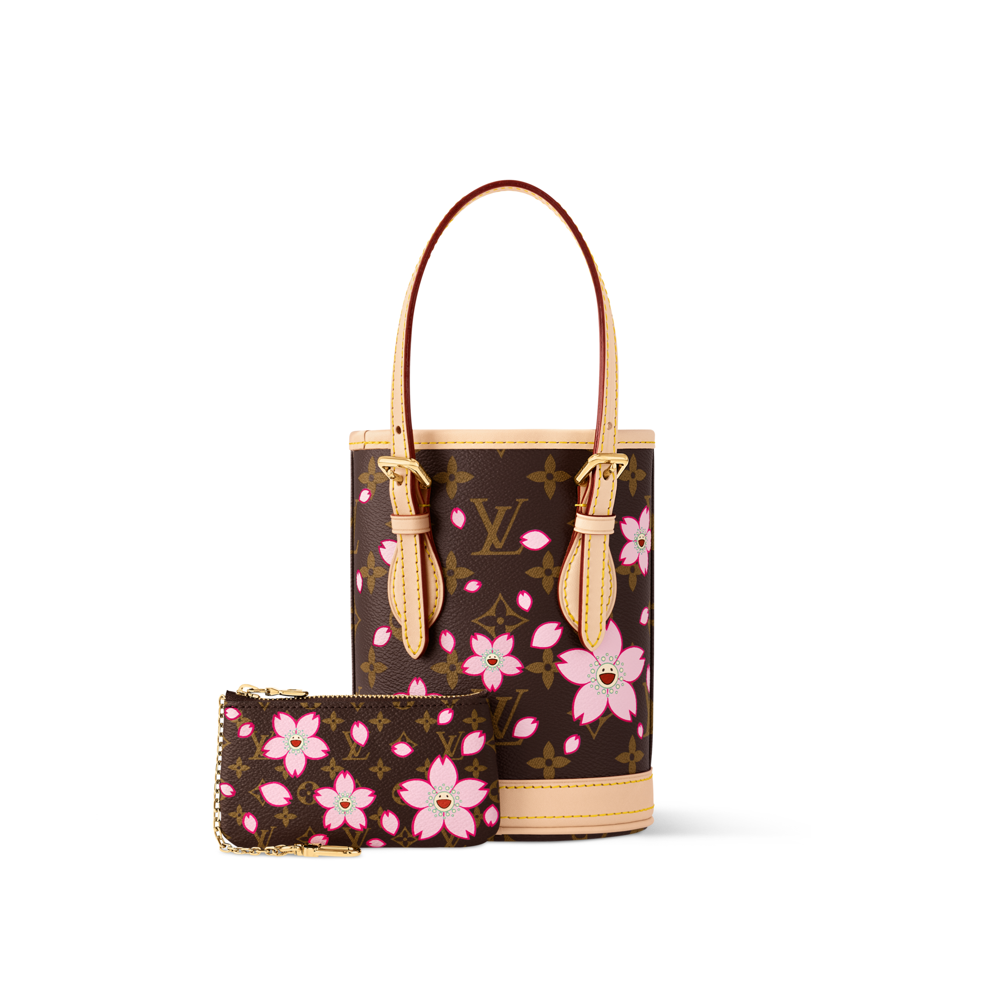 LV x TM Nano Bucket Monogram Canvas in Women