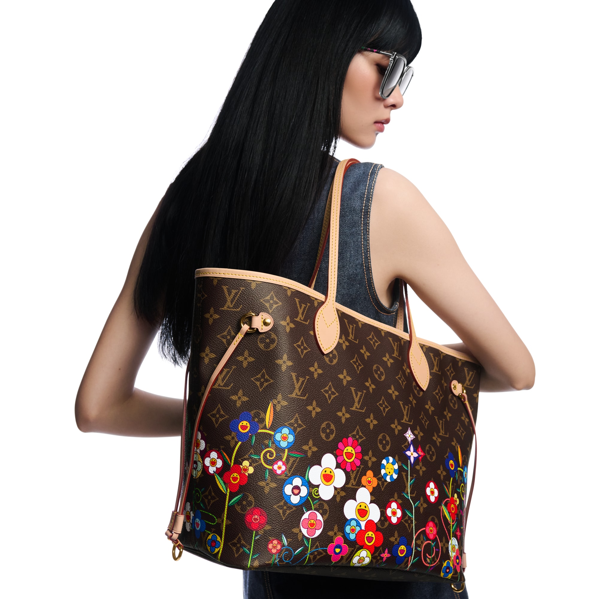 LV x TM Neverfull MM Monogram Canvas in Bags and Small Leather Goods