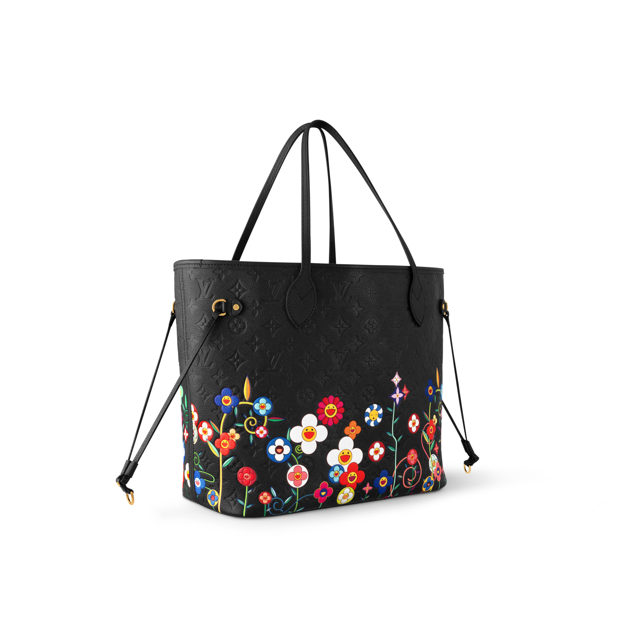 LV x TM Neverfull MM Monogram Empreinte Leather in Bags and Small Leather Goods