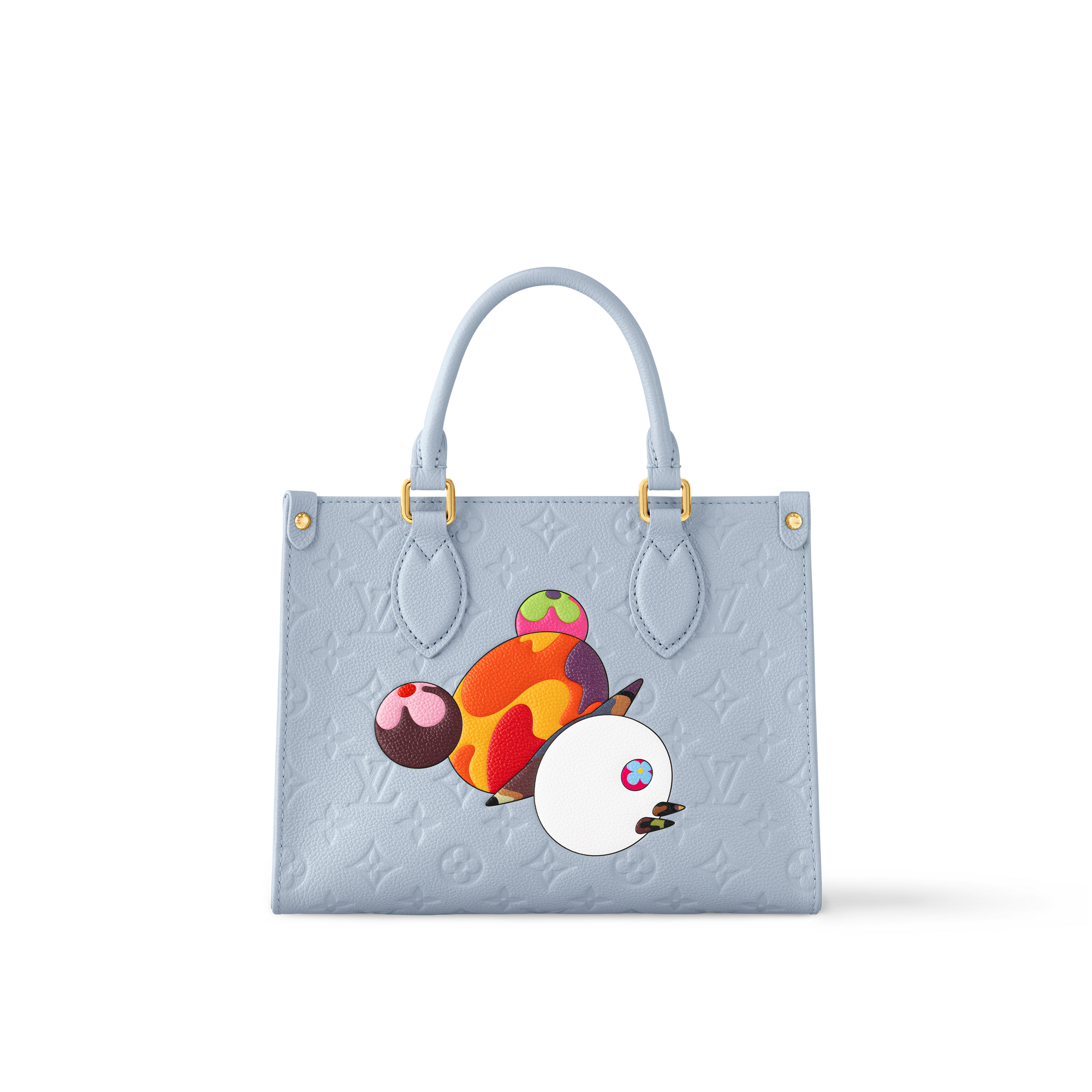 LV x TM OnTheGo PM Chain Monogram Empreinte Leather in Bags and Small Leather Goods