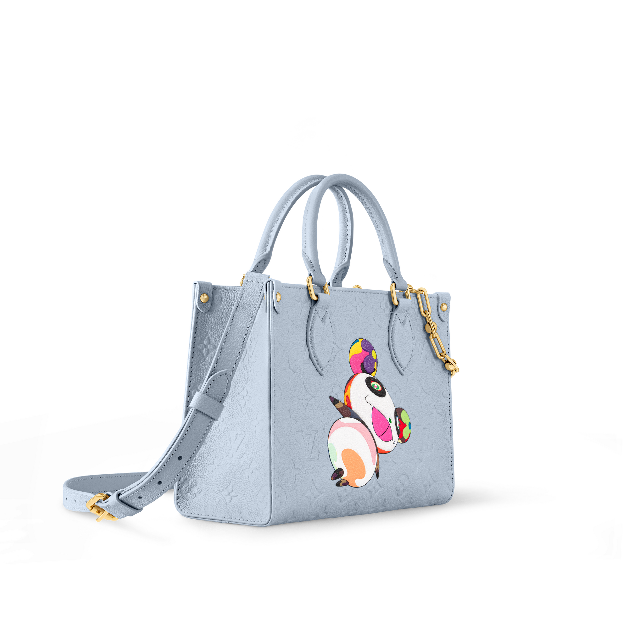 LV x TM OnTheGo PM Chain Monogram Empreinte Leather in Bags and Small Leather Goods