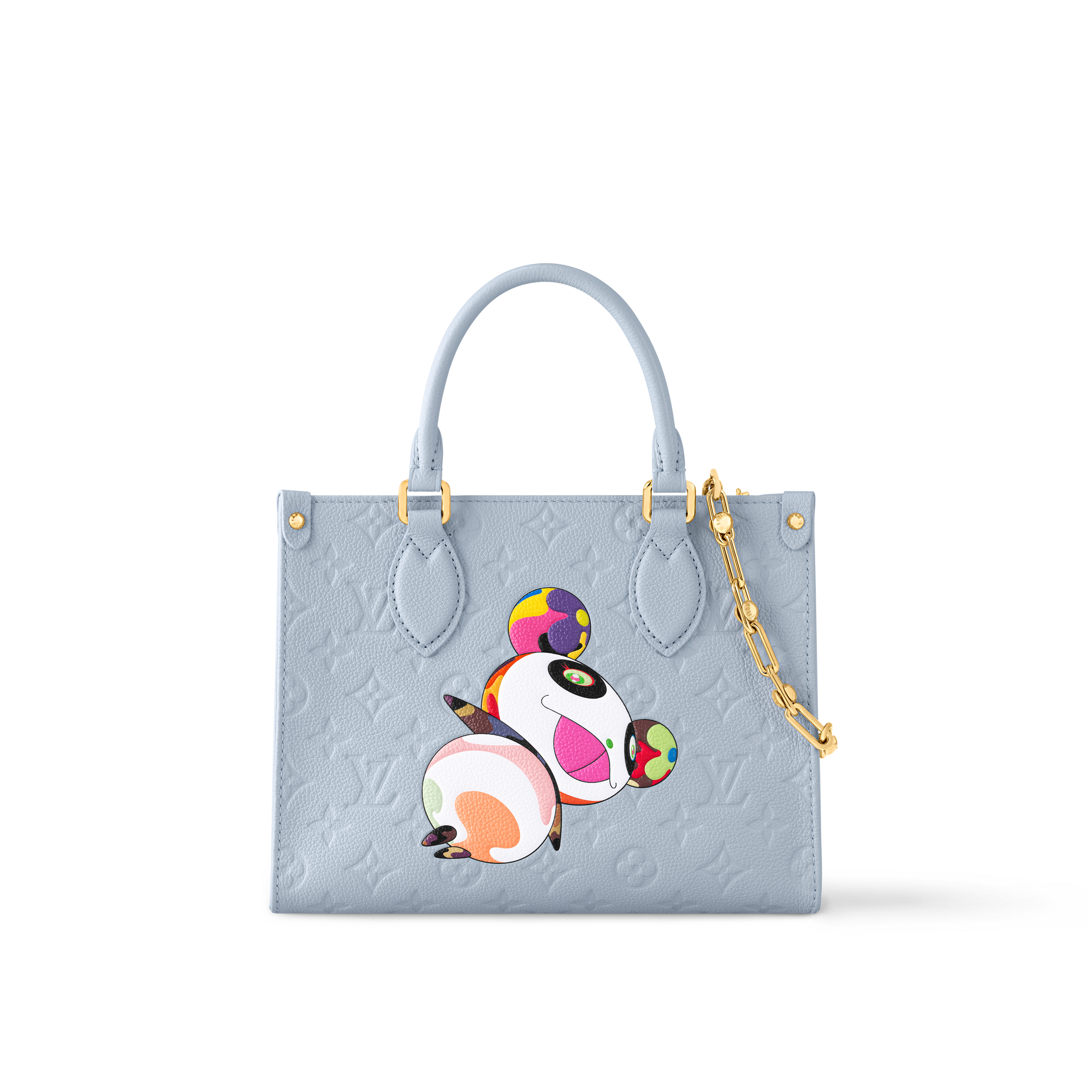 LV x TM OnTheGo PM Chain Monogram Empreinte Leather in Bags and Small Leather Goods