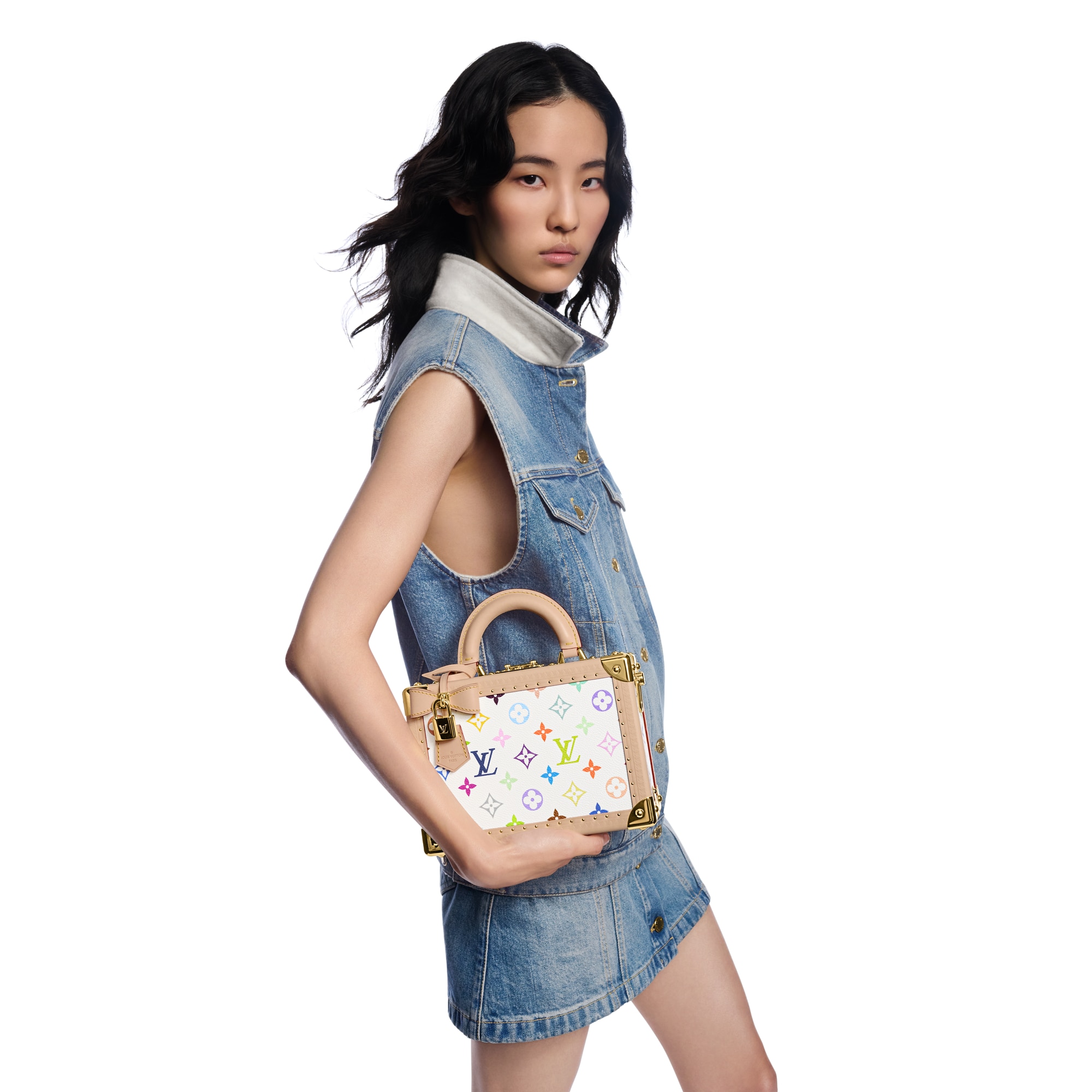 LV x TM Petite Valise Other Monogram Canvas in Trunks, Travel and Home