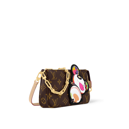 LV x TM Pochette Accessoires Monogram Canvas in Women's Wallets and Small Leather Goods Wallets on Chain and Micro Bags collections by Louis Vuitton (Product zoom)