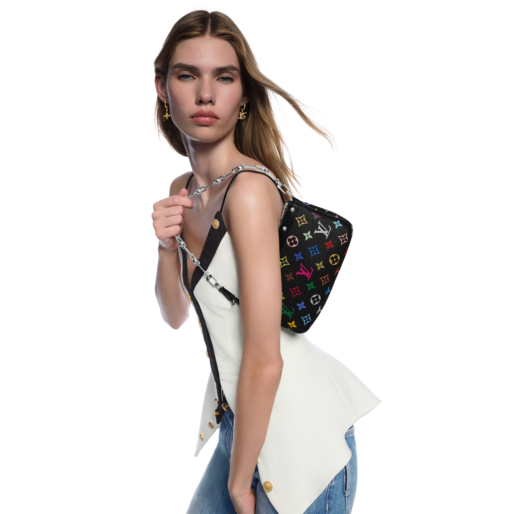 LV x TM Pochette Accessoires Other Monogram Canvas in Women