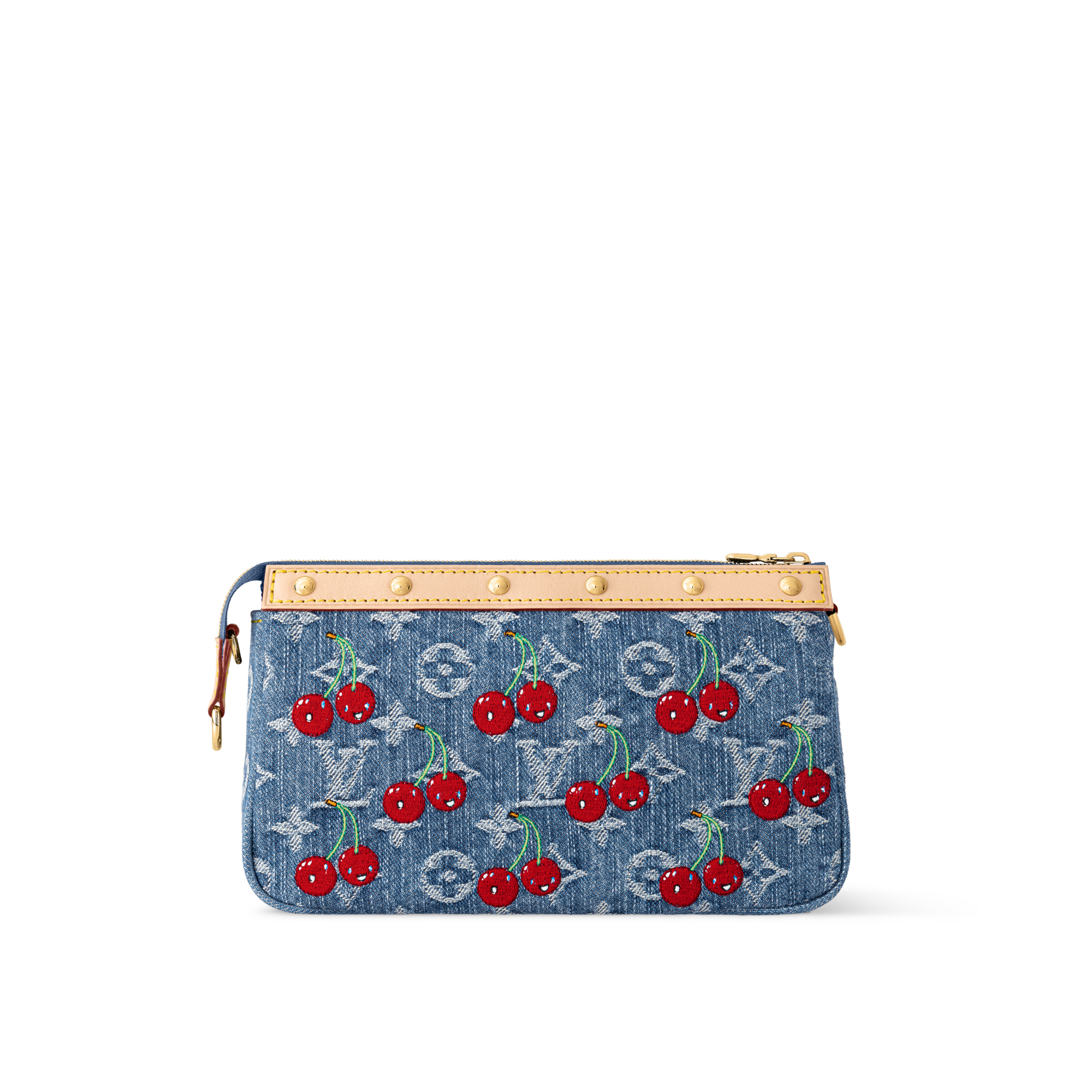 LV x TM Pochette Accessoires Monogram Denim in Women