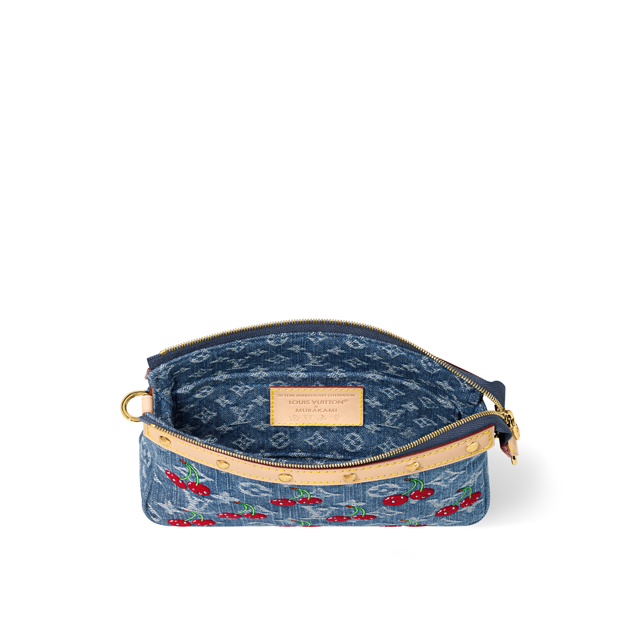 LV x TM Pochette Accessoires Monogram Denim in Women