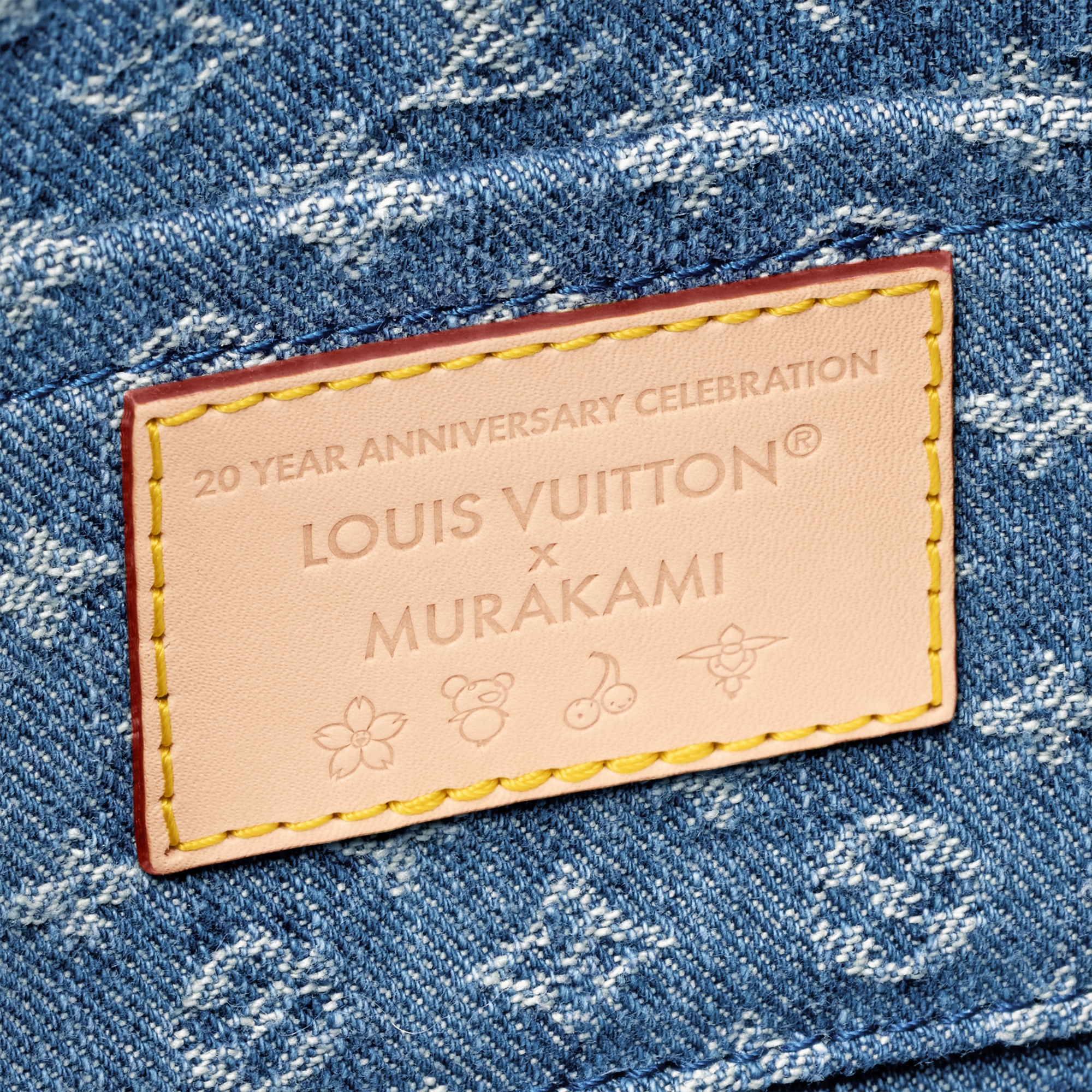 LV x TM Pochette Accessoires Monogram Denim in Women