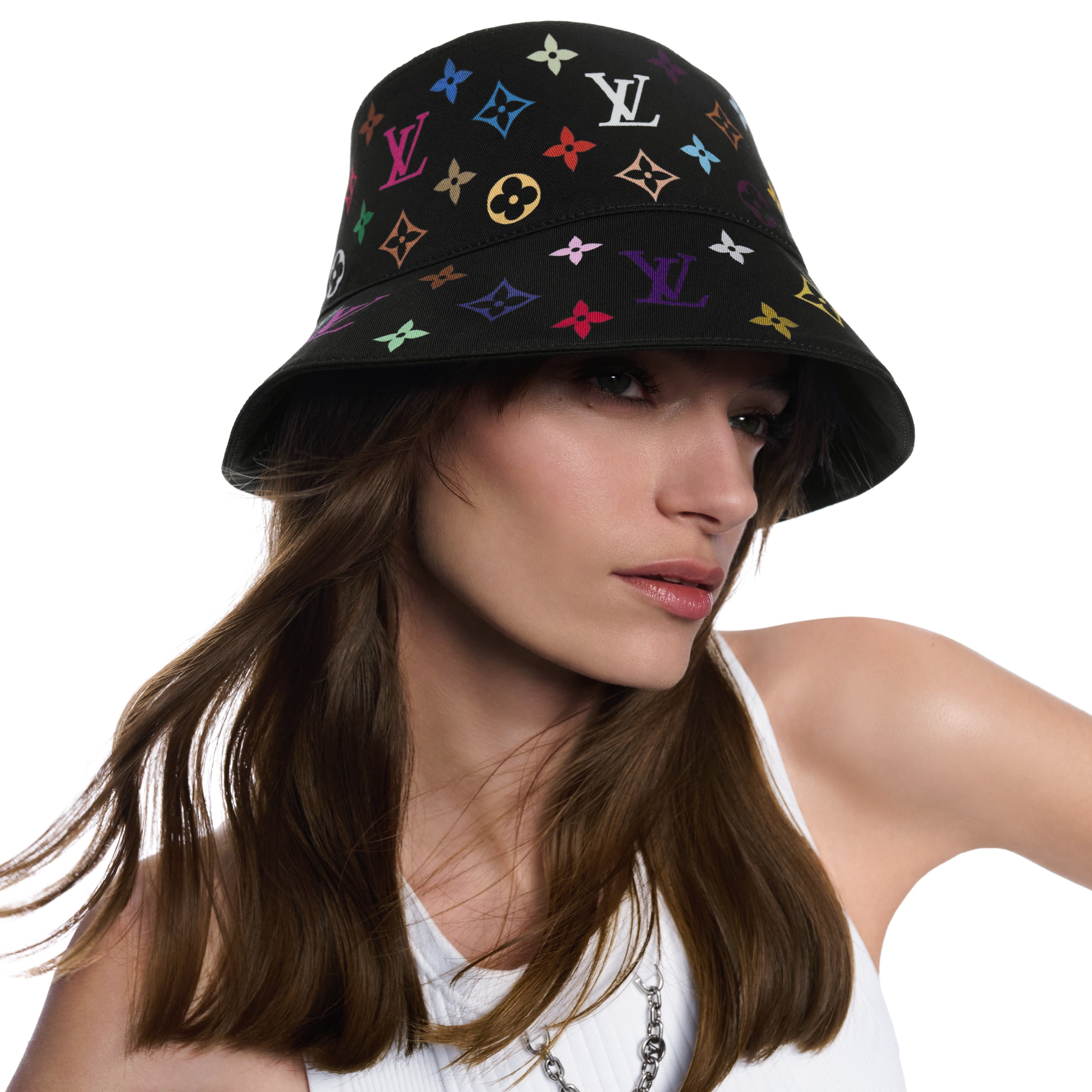 LV x TM Reversible Superflat Bucket Hat S00 in Women