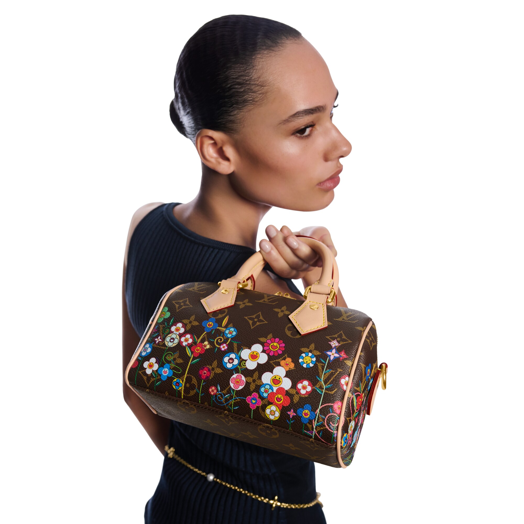 LV x TM Monogram Superflat Characters Square 70 S00 - Accessories 