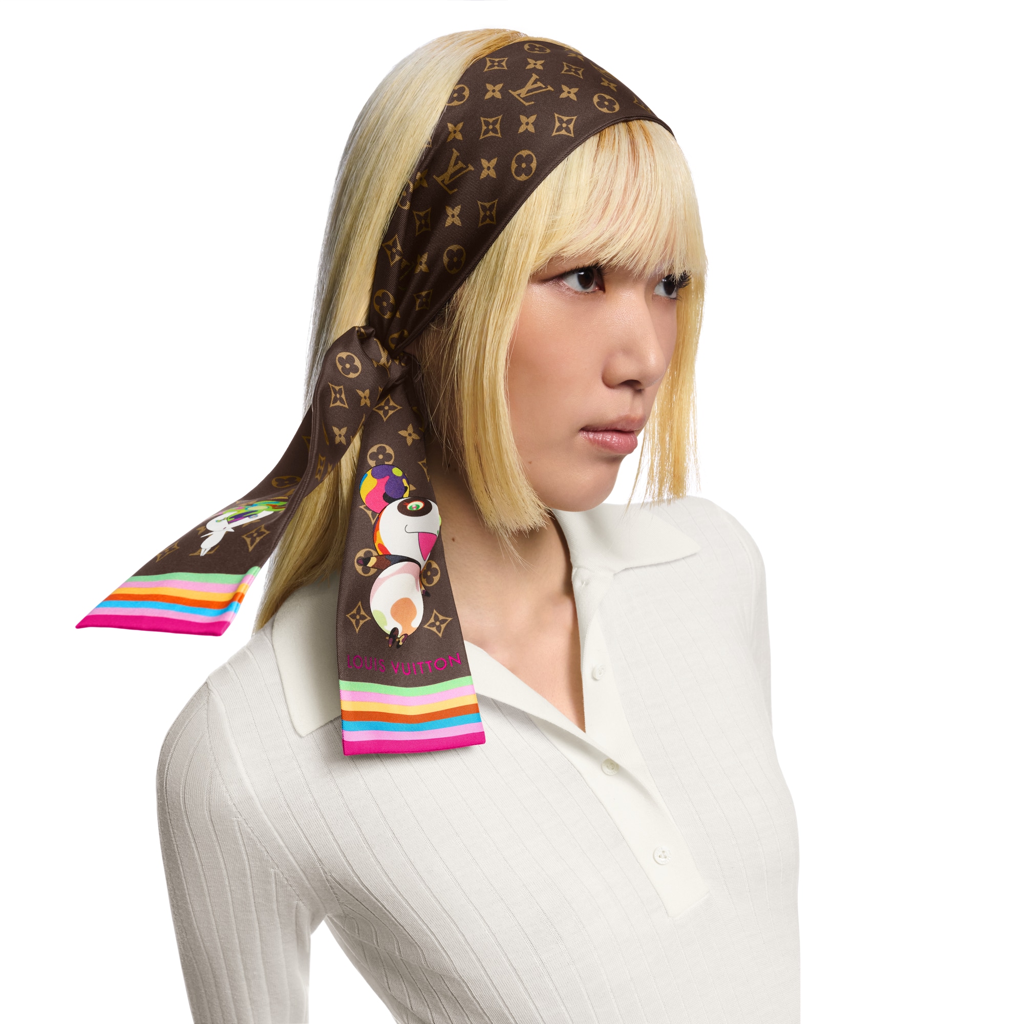 LV x TM Superflat Character Bandeau S00 in Women