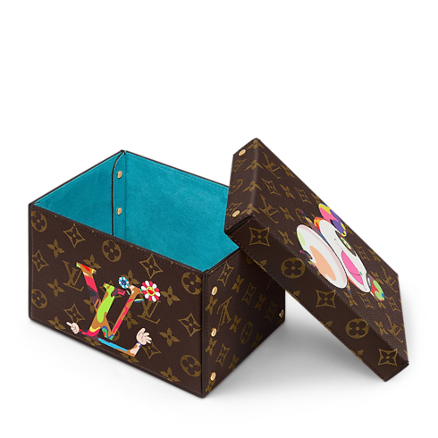 LV x TM Superflat Characters Cardboard Box in Trunks, Travel and Home's Library and Stationery Hard Cover Books collections by Louis Vuitton (Product zoom)