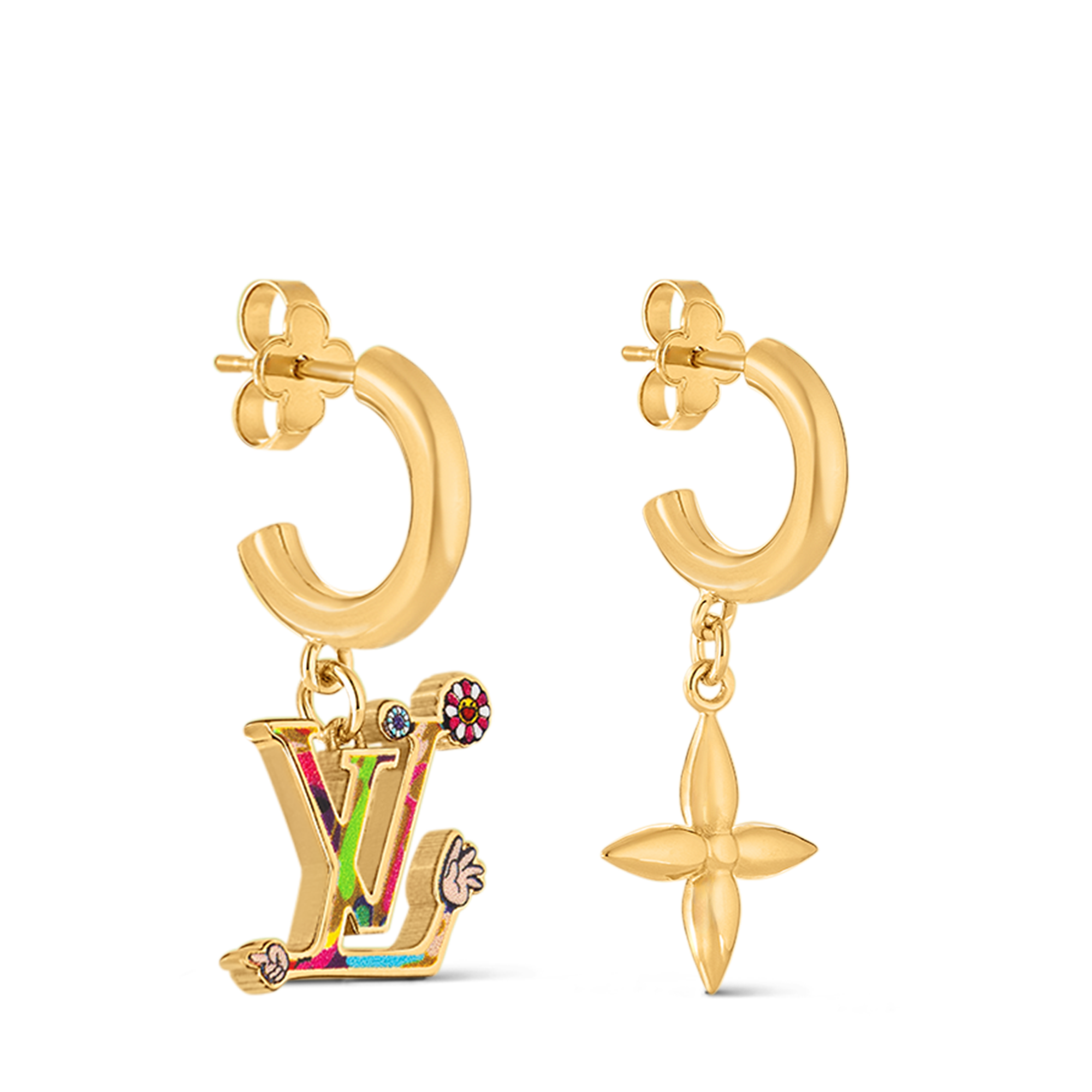 LV x TM Superflat Earrings S00 in Women