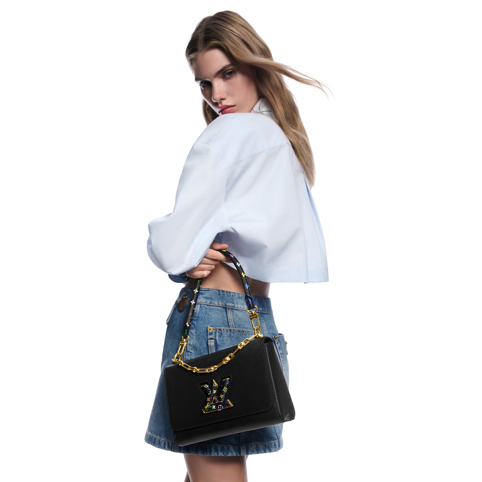 LV x TM Twist MM Slim Epi Leather in Bags and Small Leather Goods