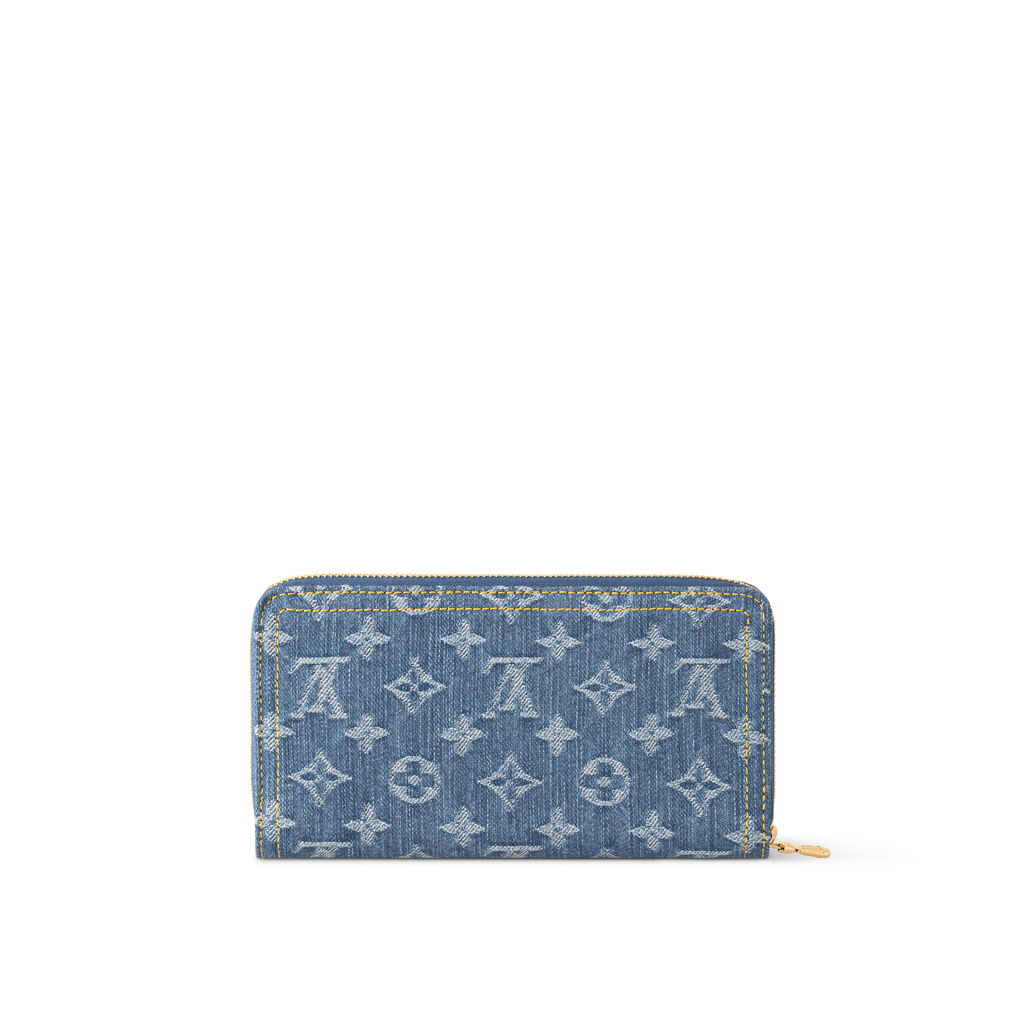 LV x TM Zippy Wallet Monogram Denim in Women