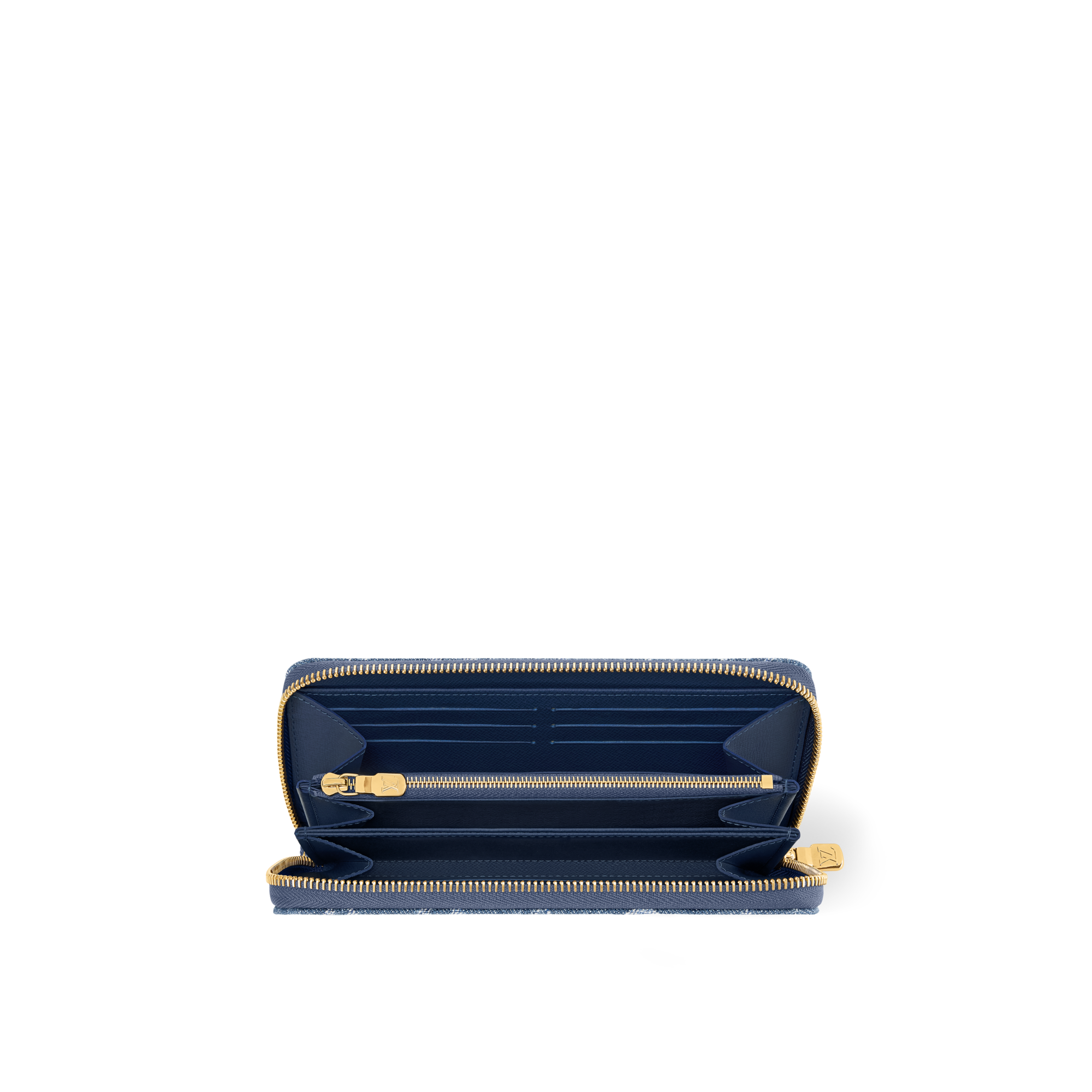 LV x TM Zippy Wallet Monogram Denim in Women