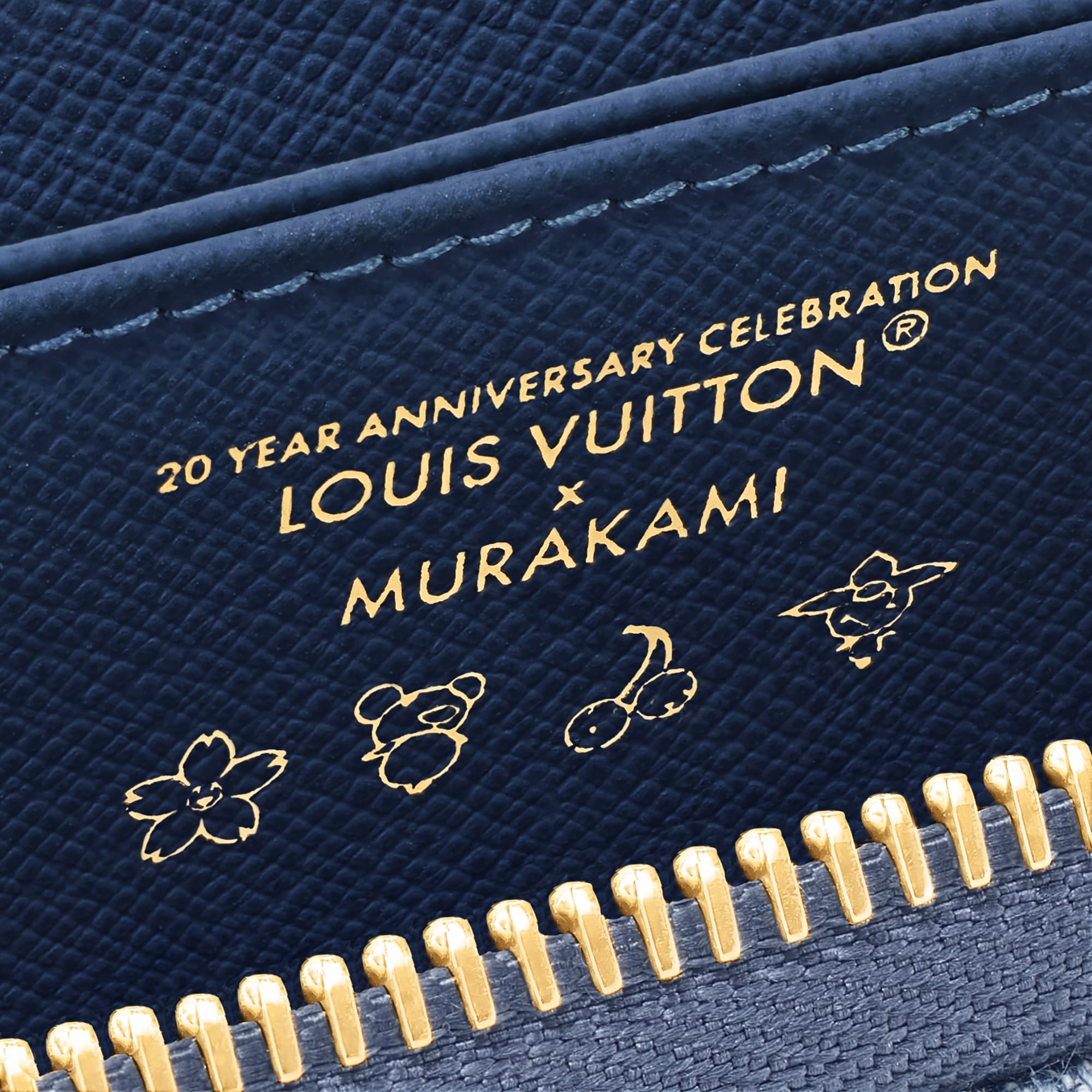 LV x TM Zippy Wallet Monogram Denim in Women