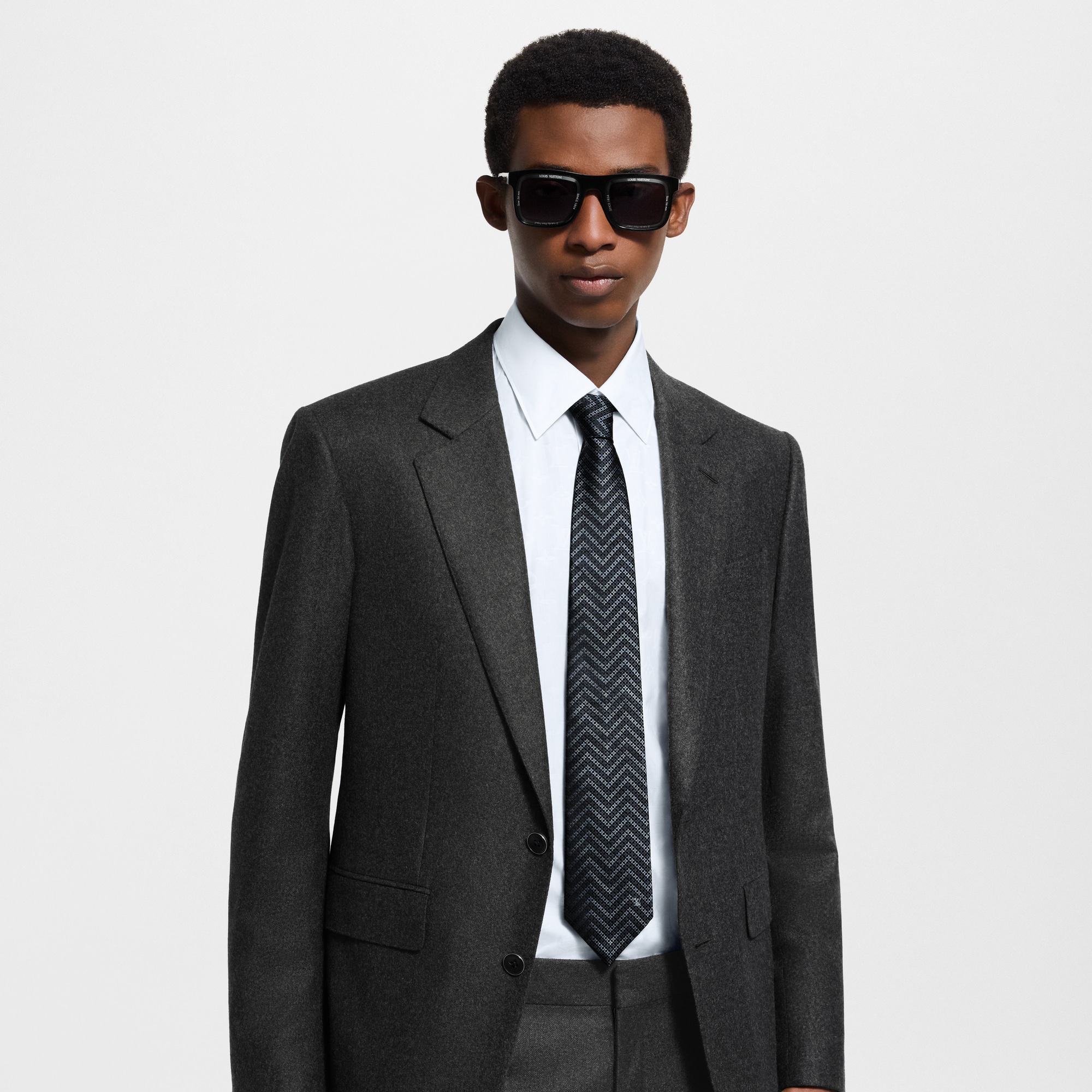 LV Zigzag Tie S00 in Men