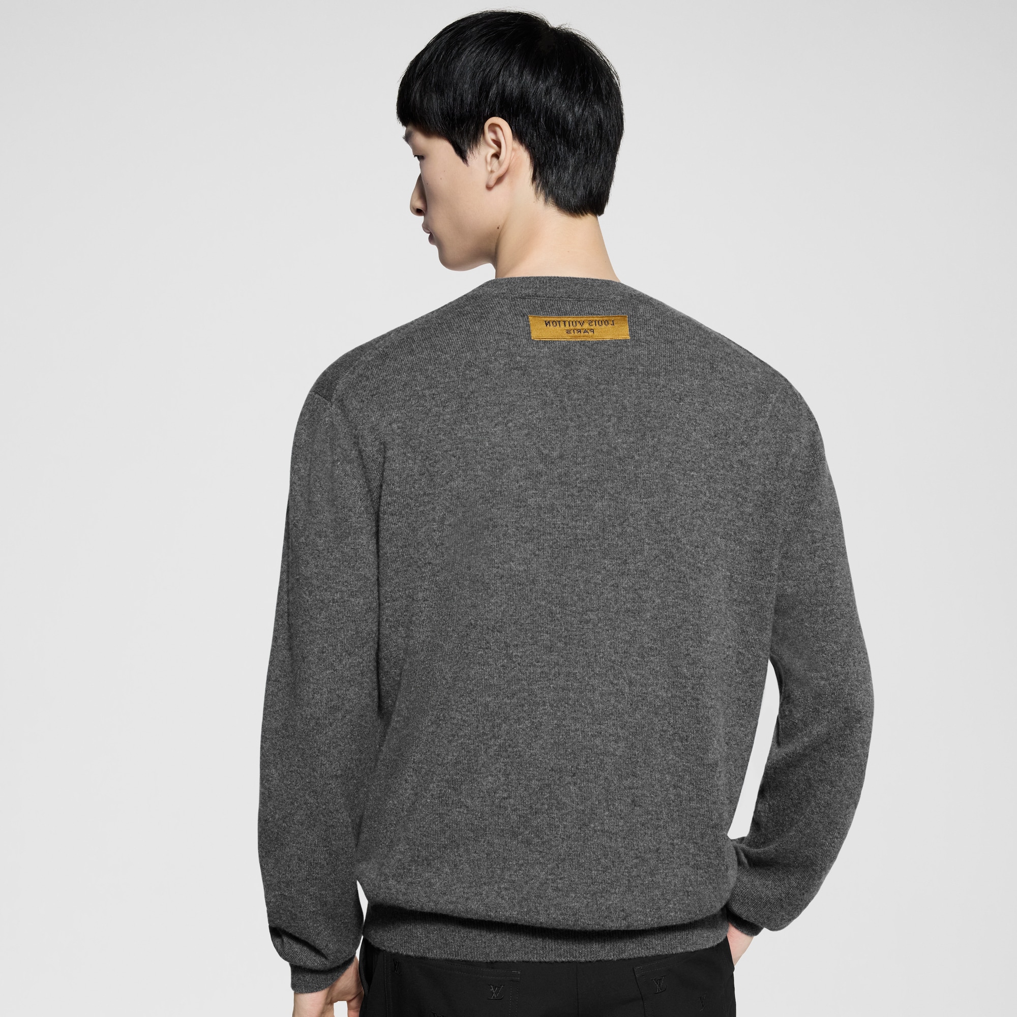 LVSE LV Embossed Crewneck  in Men
