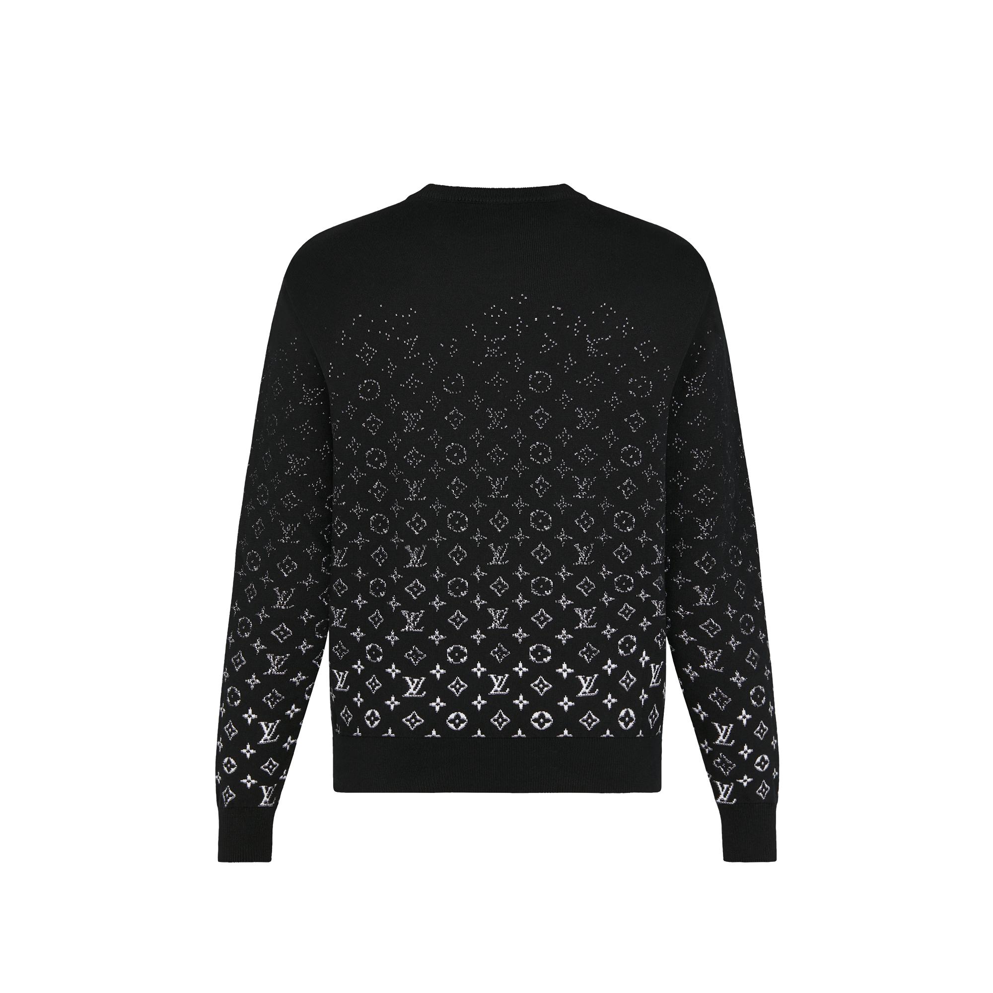 Lvse Monogram Degrade Crewneck  in Men
