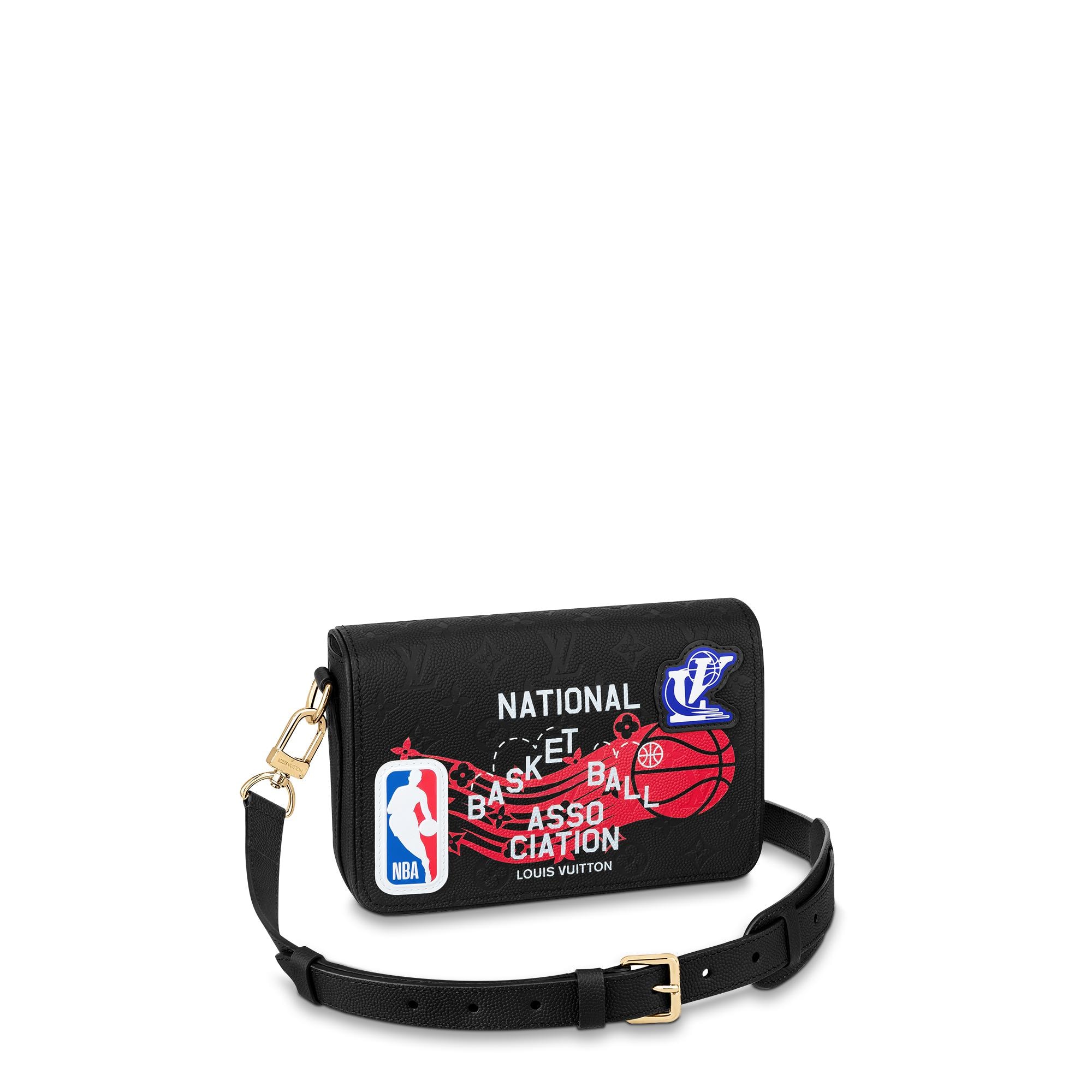 lv x nba messenger bag