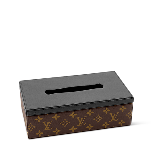 Madeleine Tissue Box S00 in Trunks, Travel and Home's Library Office and Writing collections by Louis Vuitton (Product zoom)