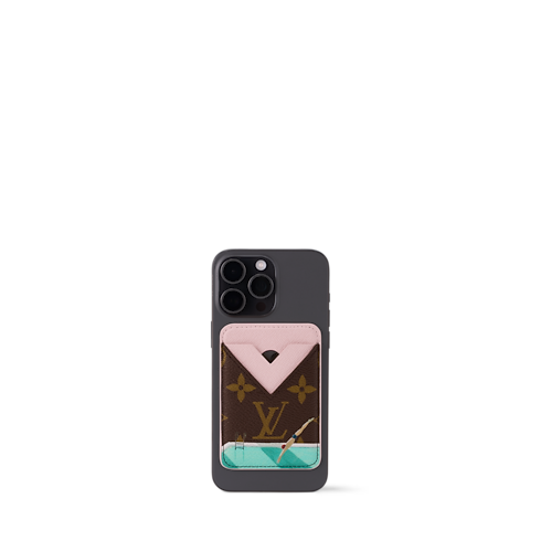 Magnetic Card Holder Other Monogram Canvas in Women's Wallets and Small Leather Goods Card Holders and Key Holders collections by Louis Vuitton (Product zoom)