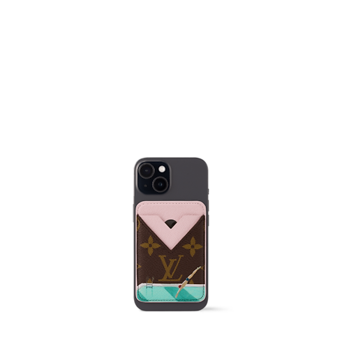 Magnetic Card Holder Other Monogram Canvas in Women's Wallets and Small Leather Goods Card Holders and Key Holders collections by Louis Vuitton (Product zoom)
