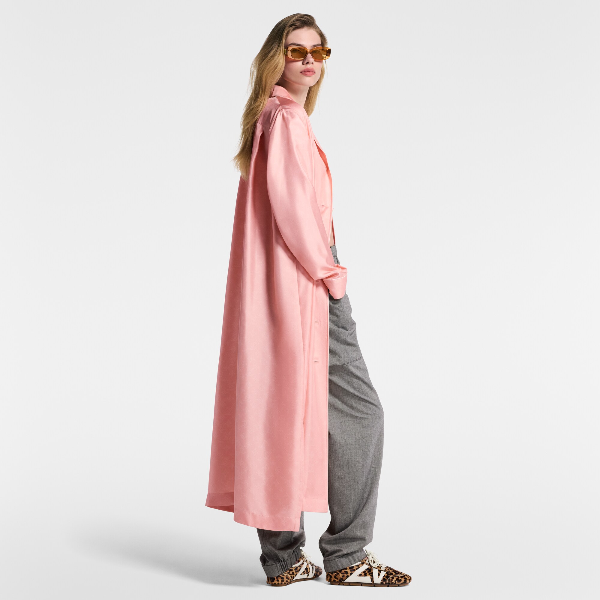 Mahina Pajama Shirt Dress  in Women