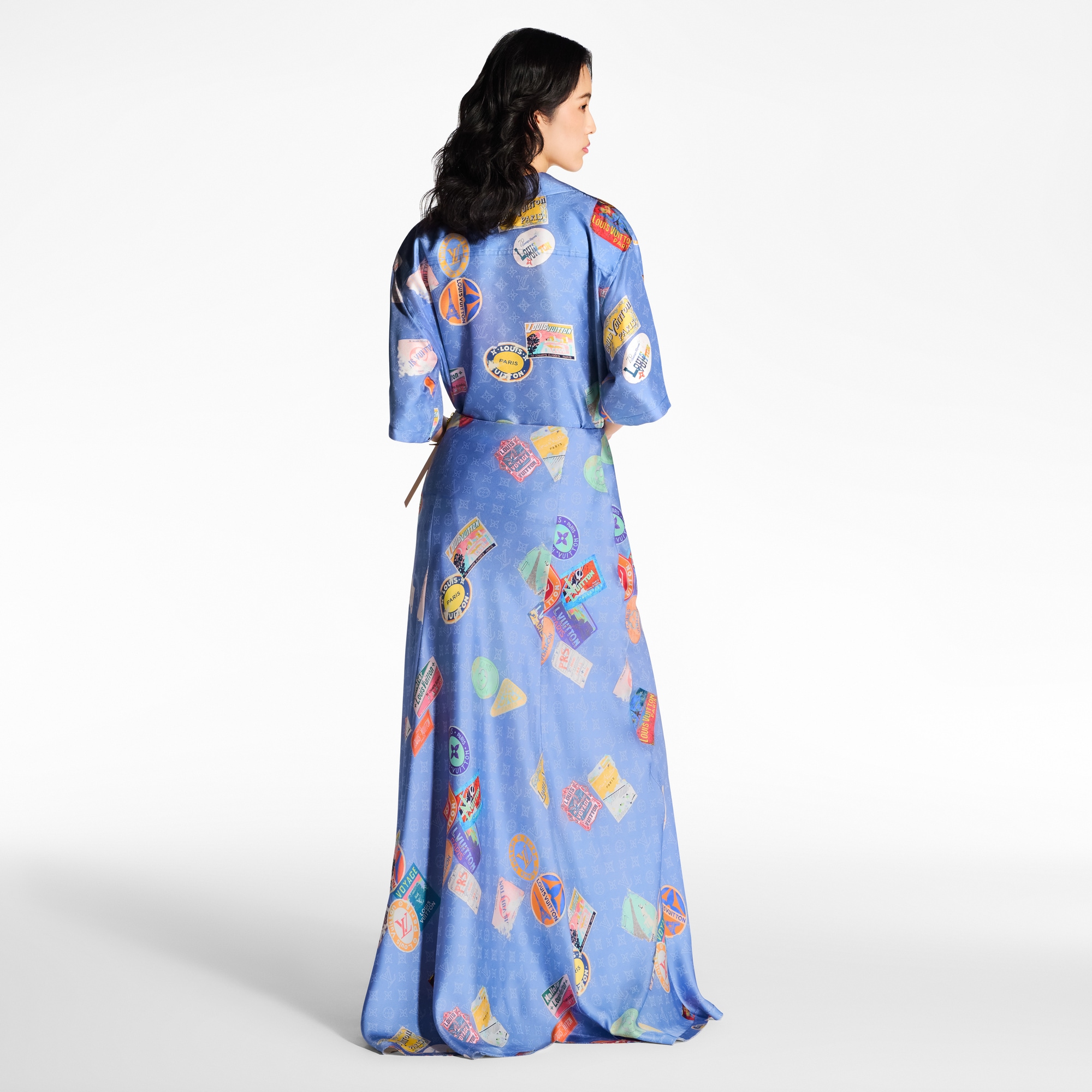 Mahina Patch Flared Maxi Skirt  in Women