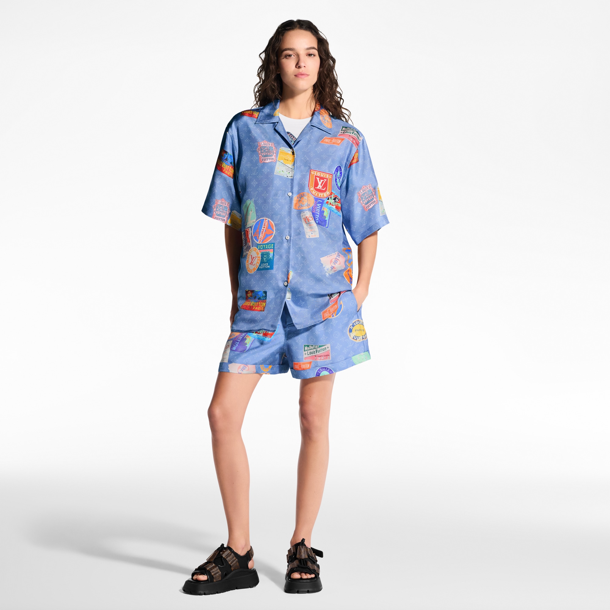 Mahina Patch Short-Sleeved Shirt  in Women