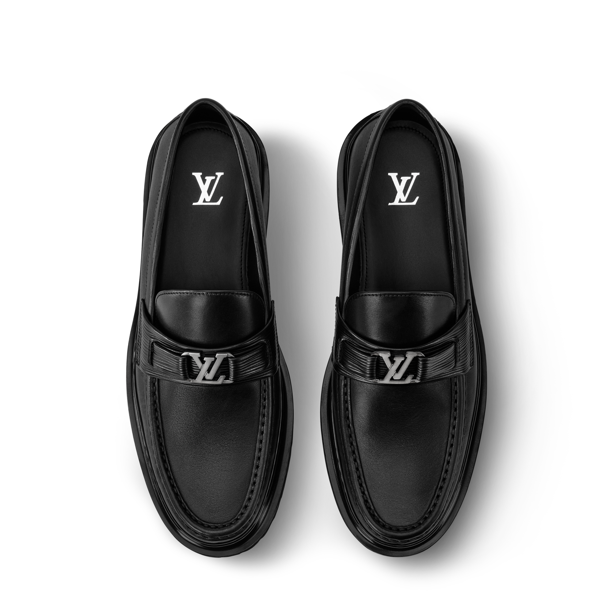 Black Loafers Shoes | LOUIS VUITTON