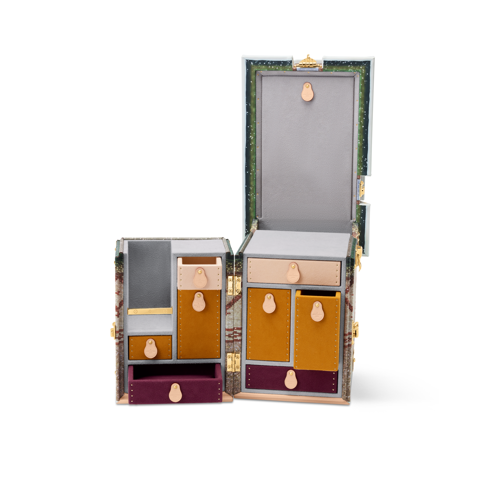 Malle Maison de Famille Other Leathers in Trunks, Travel and Home