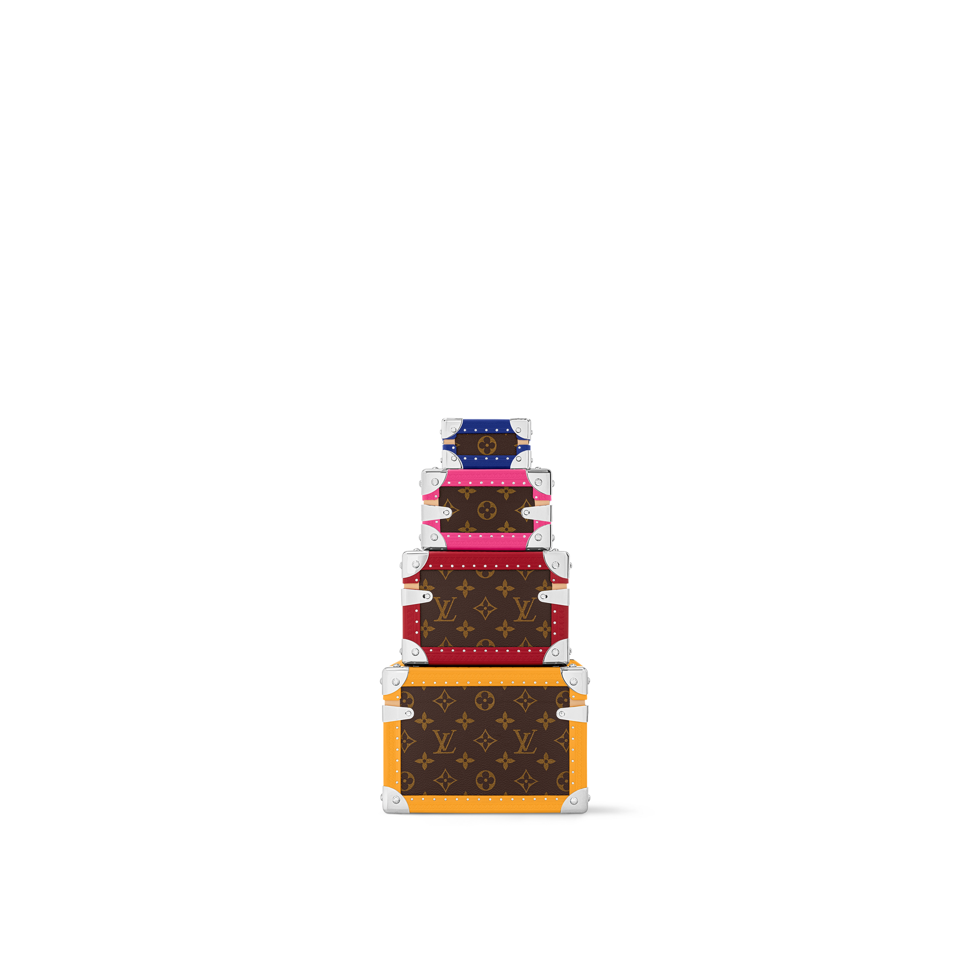 Malle Pyramide  Monogram Macassar Canvas in Trunks, Travel and Home