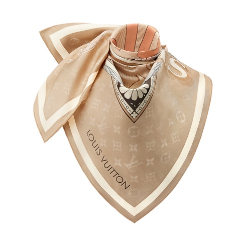 Malles Merveilleuses Square 90 S00 in Women's Accessories Silk Squares and Bandeaus collections by Louis Vuitton (Product zoom)