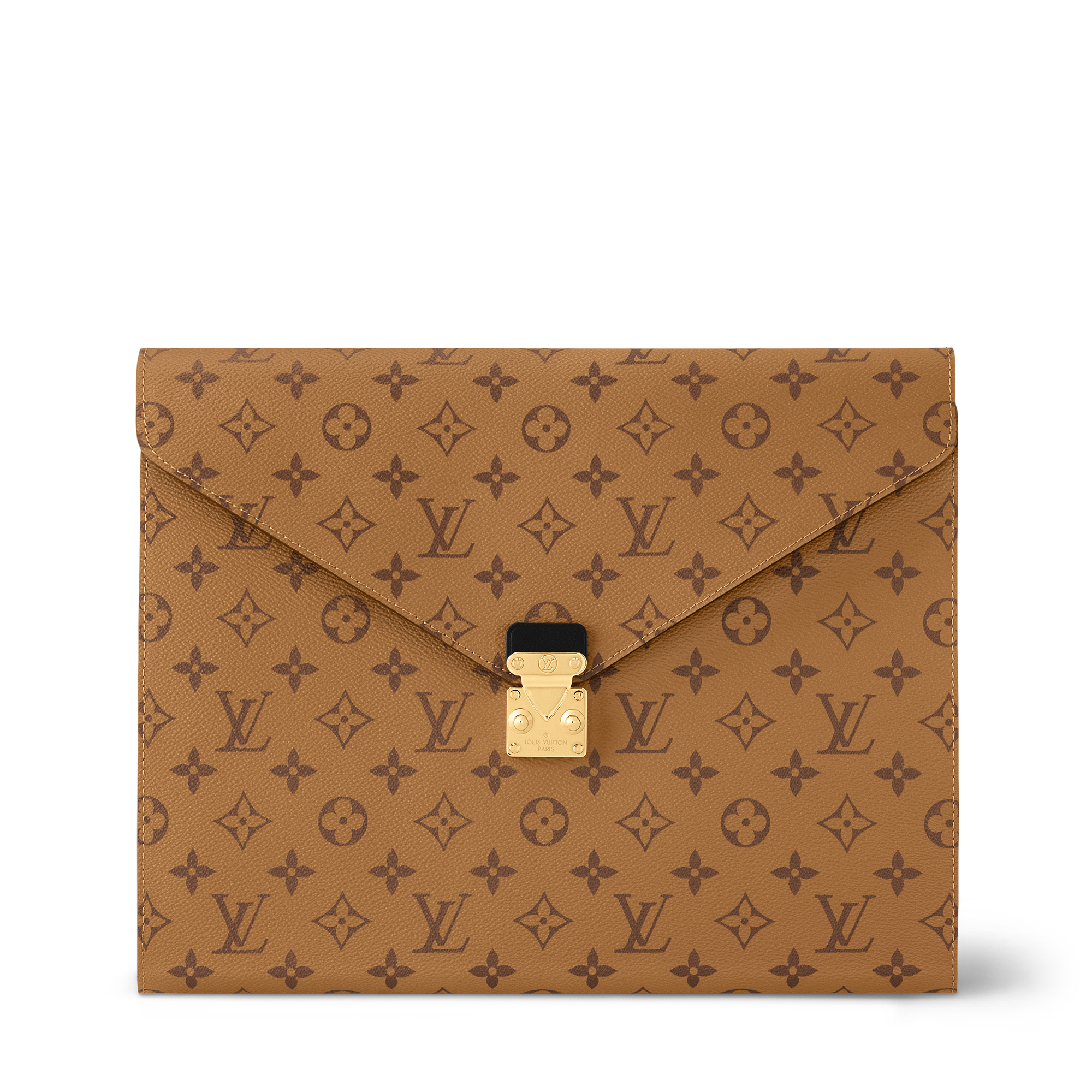 Mark Folder Monogram Reverse Monogram Canvas in Trunks, Travel and Home